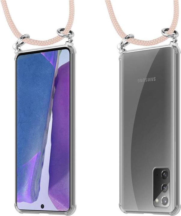 Produktbild Cadorabo TPU Handy Kette SILBER Cover