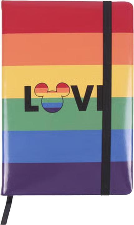 Disney Pride Mickey Mouse A5 Notebook (A5, Lined)