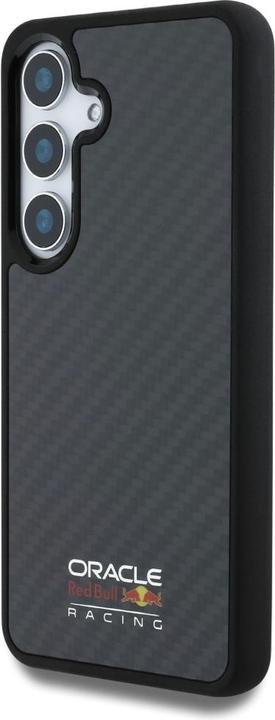 Productafbeelding Red Bull Real Carbon Fiber Shiny Logo MagSafe Case for Samsung Galaxy S25 Black (Samsung Galaxy S25)