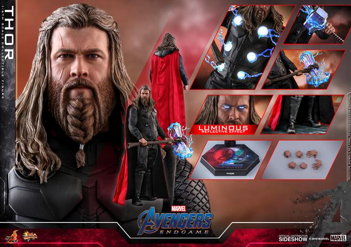 Image du produit Hot Toys Avengers Endgame "Thor" 1/6 Scale Figurine