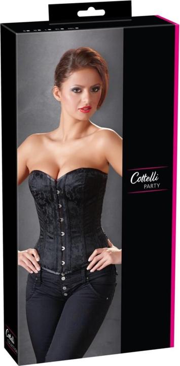Image du produit Cottelli Collection Corsage à jarretelles noir (L)