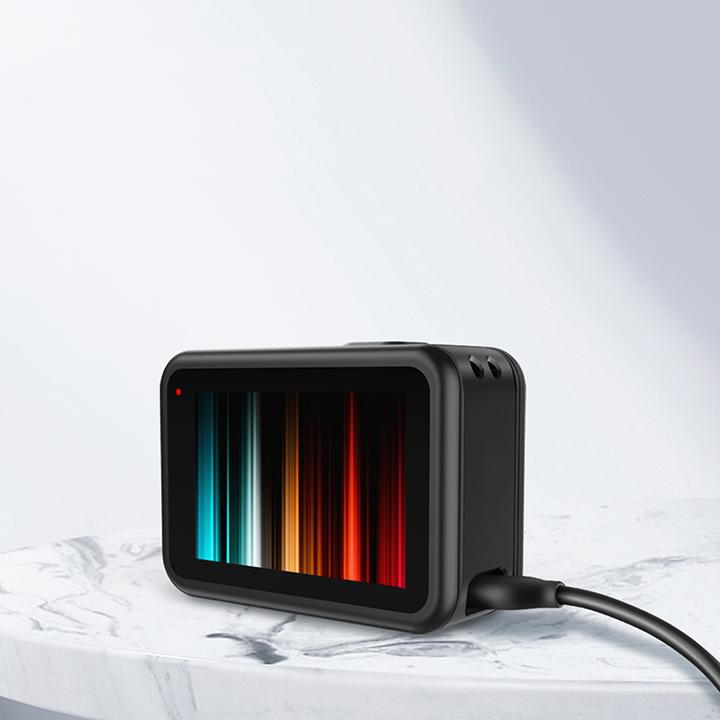 Image du produit Telesin GoPro Hero 12 / 11 / 10 / 9 Couvercle de batterie avec ouverture de chargement (Hero 9 Noir, Hero 13 Noir, Hero 10 Noir, Hero 12 Noir)