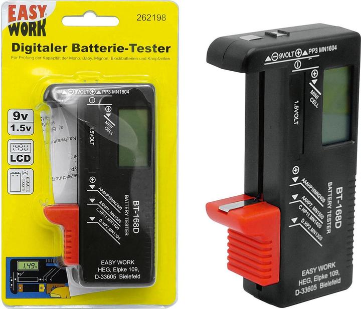 Easy Work Batterietester