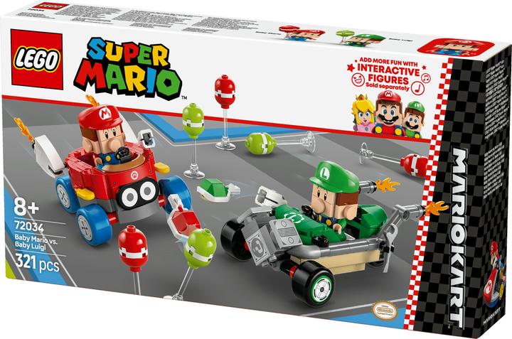 Actual product image LEGO Mario Kart - Baby Mario vs. Baby Luigi (72034, LEGO Super Mario)