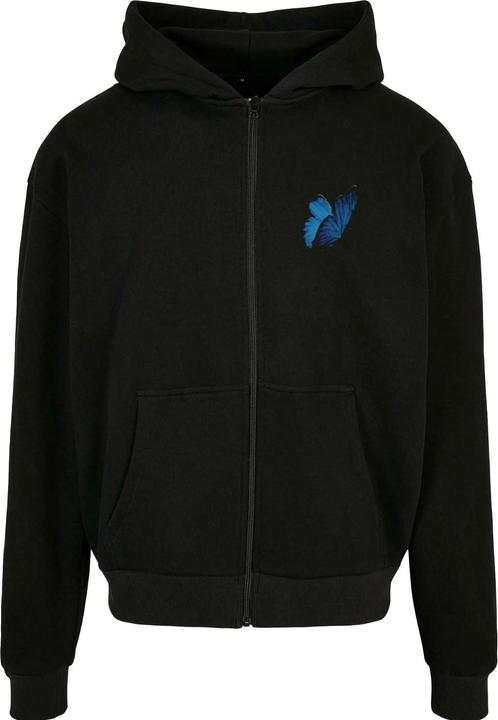 Produktbild Mister Tee Le Papillon Kapuzenpullover Mit Reissverschluss Schwer Übergross (M)