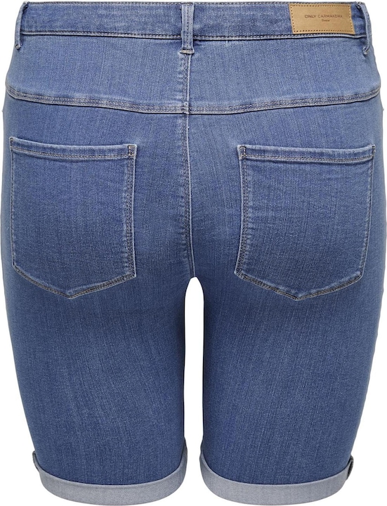 Image du produit Only Curvy Thunder Reg Short en jean long (50)