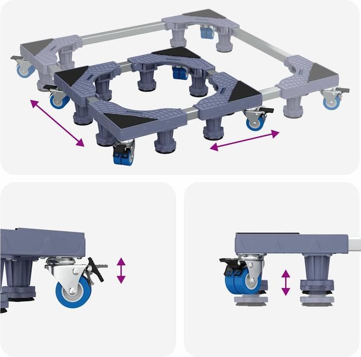 Image du produit vidaXL Waschmaschinensockel