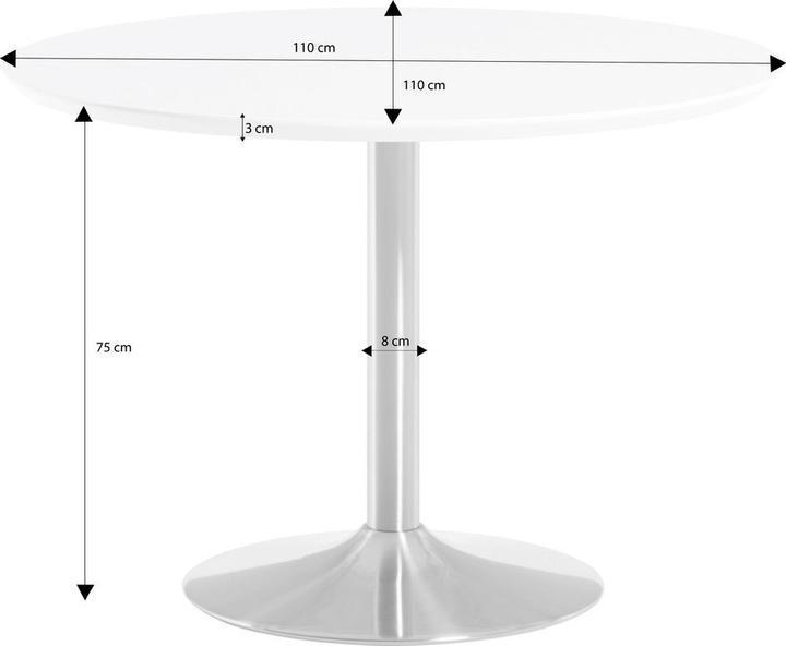 Actual product image pfister Basic 5.2 (Ø 110 x 75 cm)