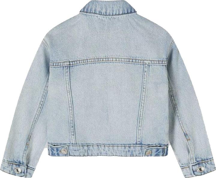 Actual product image Minoti Girls Plain Oversized Denim Jacket (128)
