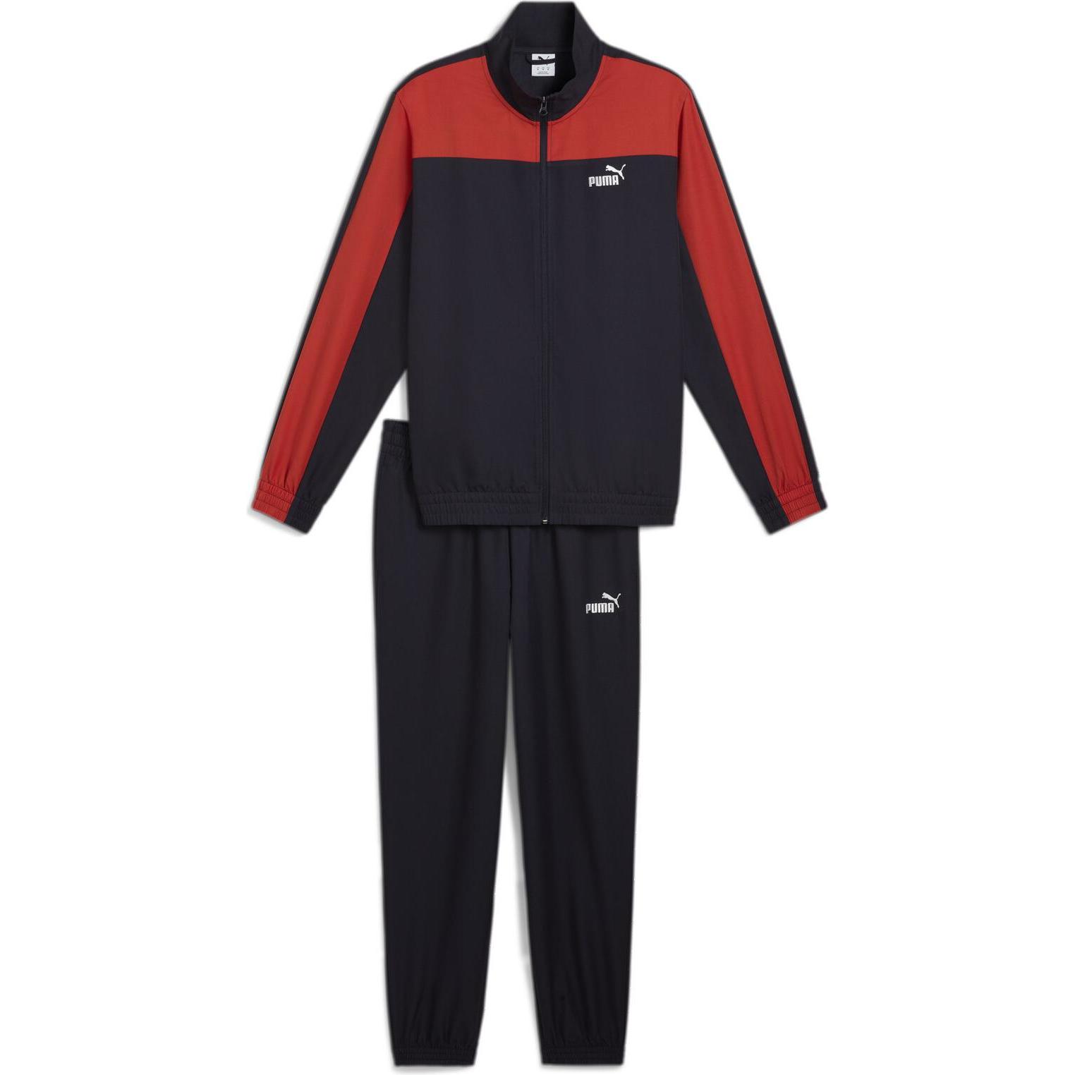 Puma, Herren, Jumpsuit, Woven Colorblock Tracksuit, Blau, (XXL)