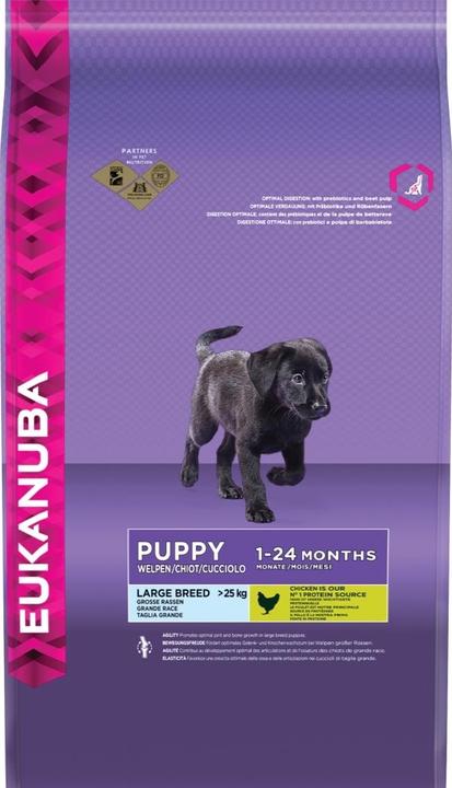 Produktbild Eukanuba Growing Puppy Large Breed Huhn (Junior, 1 Stk., 12000 g)