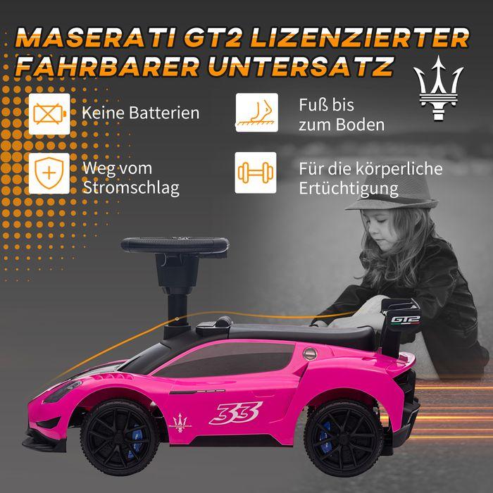 Actual product image Swisshandel24 Rutschauto, Bobby Car mit Stauraum, Hupe und Musik Blau 65 x 29 x 37 cm, rosa