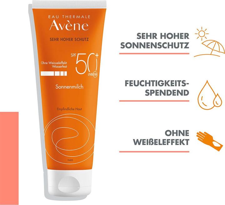 Produktbild Avène Sonnenmilch (Sonnenmilch, SPF 50, 250 ml)