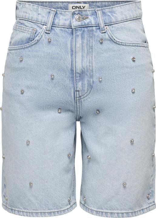 Only ONLHOPE Hohe Taille Locker geschnitten Jeans-Shorts Jeans-Shorts