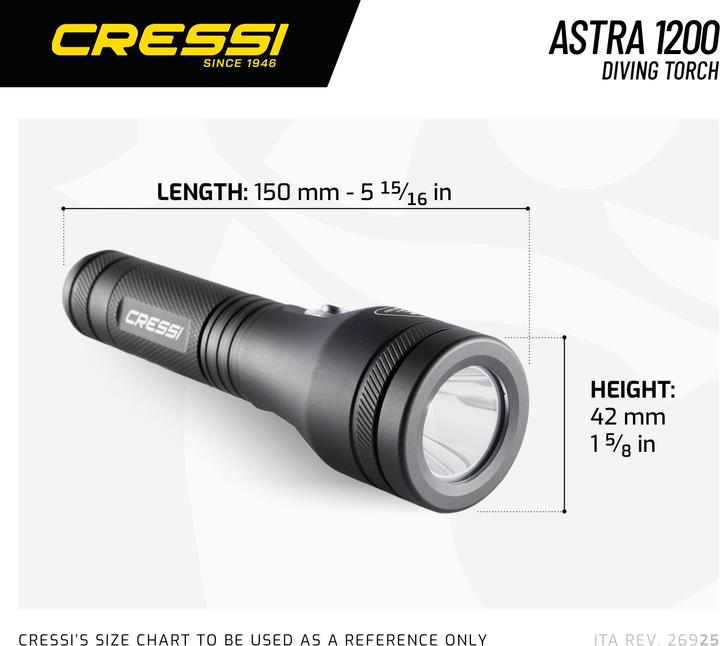 Actual product image Cressi Astra (1200 lm)