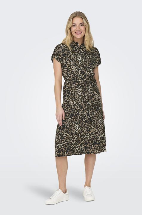 Produktbild Only Bindegürtel Blusenkleid Hemdblusenkleid (40)
