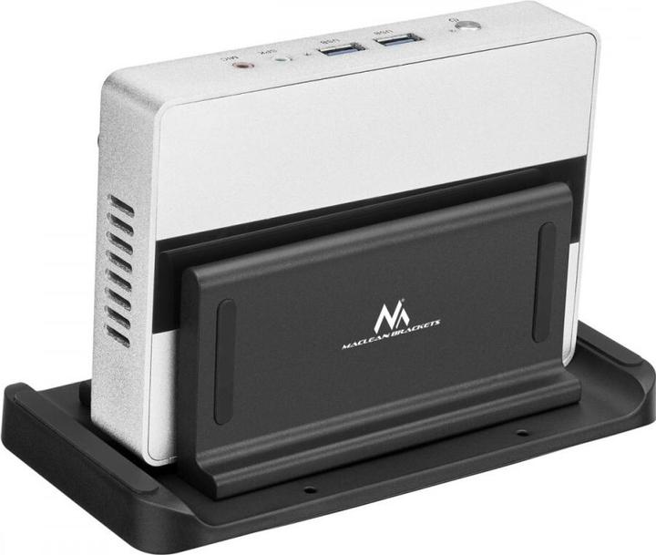 Actual product image Maclean Adjustable mini CPU PC holder MC-454