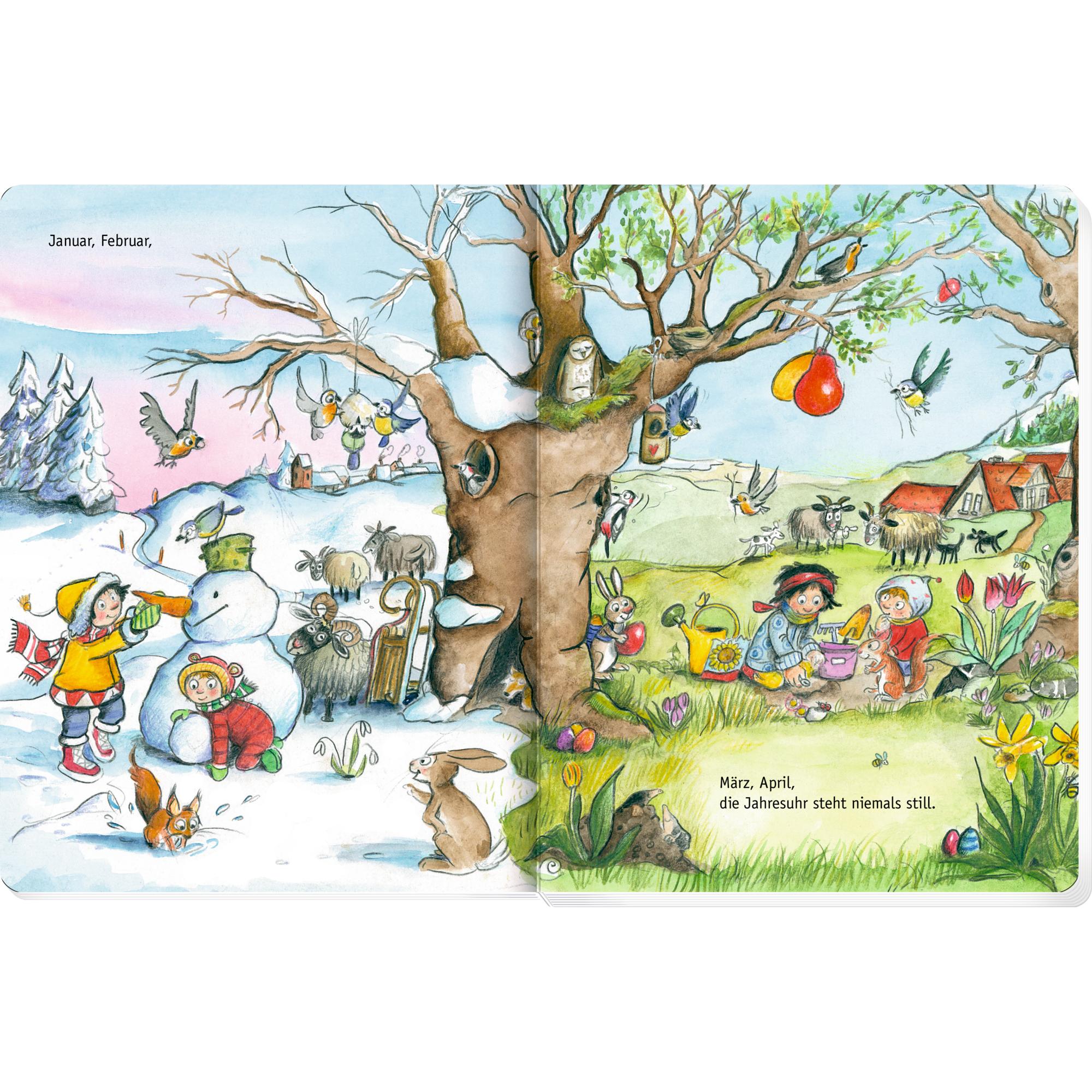 Die Jahresuhr, Kinderbücher von Rolf Zuckowski