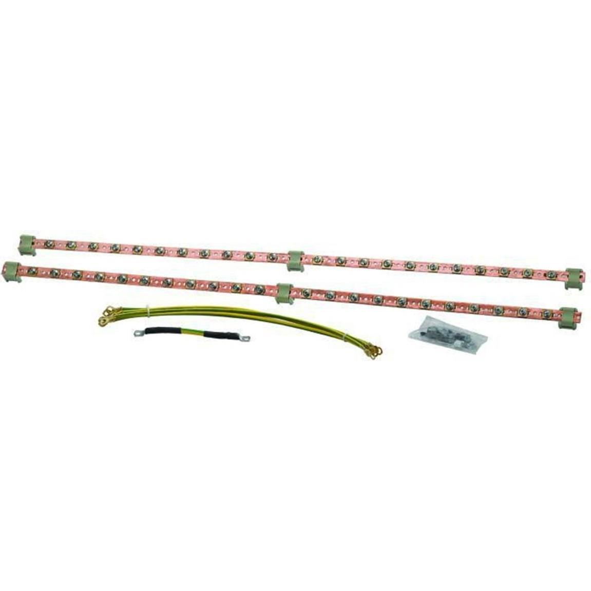 Logon PROFESSIONAL RAX155, Aardingsrail, Koper, Groen, Koper, 25 mm, 25 mm, 780 mm, Serverschrank Zubehör, Kupfer