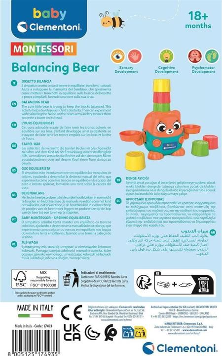 Energy Label Clementoni Baby Balance-Bär