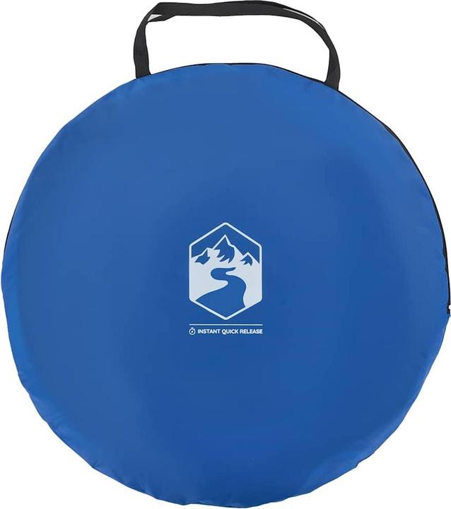 Produktbild VidaXL Strandzelt 2 Personen Pop-Up Wasserdicht (Strandzelt + Strandmuschel, 1.30 kg, 2 Personen)