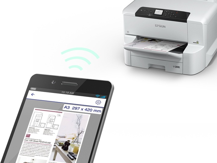 Image du produit Epson WorkForce Pro WF-C8190DTW (Encre, Noir et blanc)