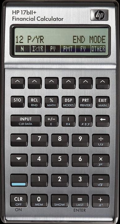 Image du produit HP Calculatrice financière HP-17 B II Plus (Piles)