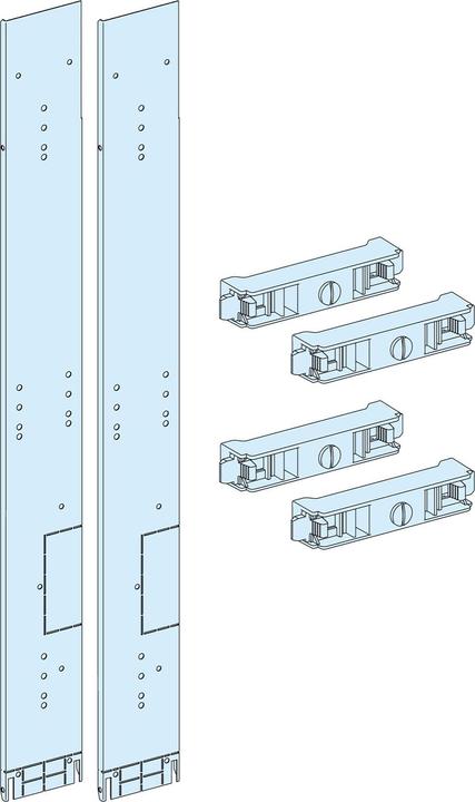 Valeurs nutritives et ingrédients Schneider Electric Prisma Plus, système P, przegroda czołowa do szyn bocznych, forma 2 LVS04921