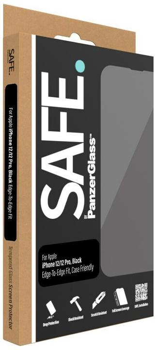 Actual product image Safe. Screen protector Case Friendly (1 pcs., Apple iPhone 12, Apple iPhone 12 Pro)