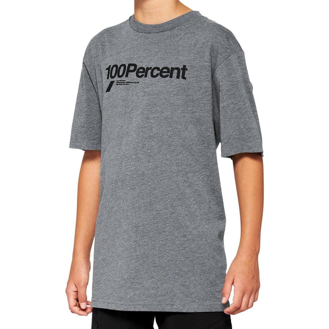 100%, Jungen, Shirt, T-Shirt Manifesto Youth, Grau, (L)