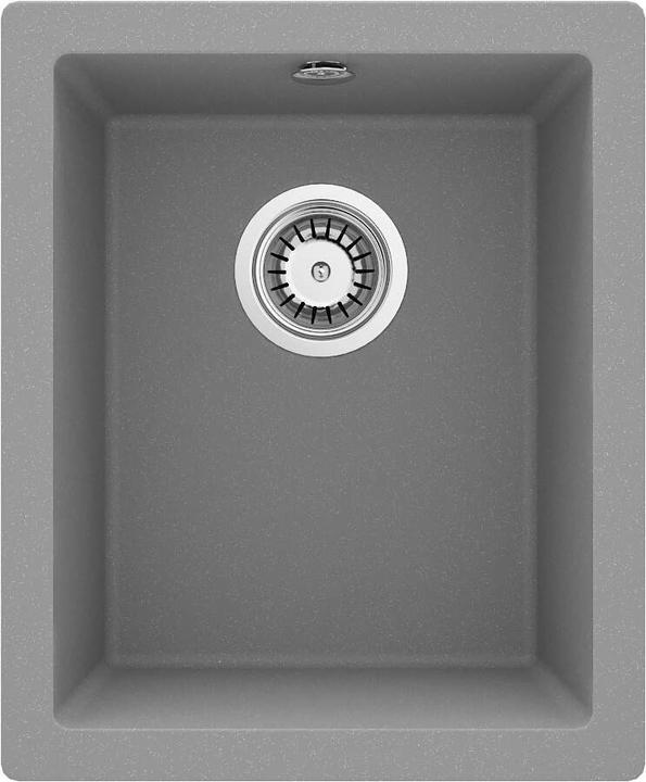 Actual product image No Name Wall-hung granite washbasin with 1 basin (Fitted sink)