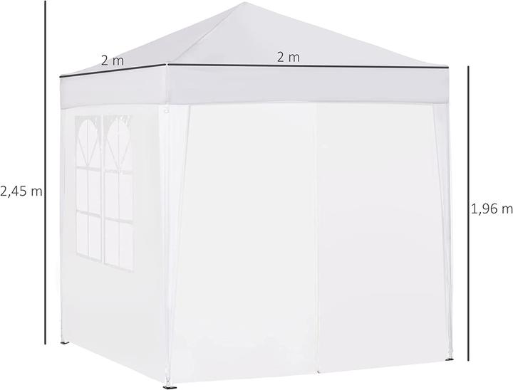 Actual product image Outsunny Pavilion (200 cm, 200 cm)