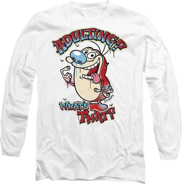 Immagine prodotto Ren & Stimpy Adulting Whats That? Maglietta Adulto Unisex (XL)