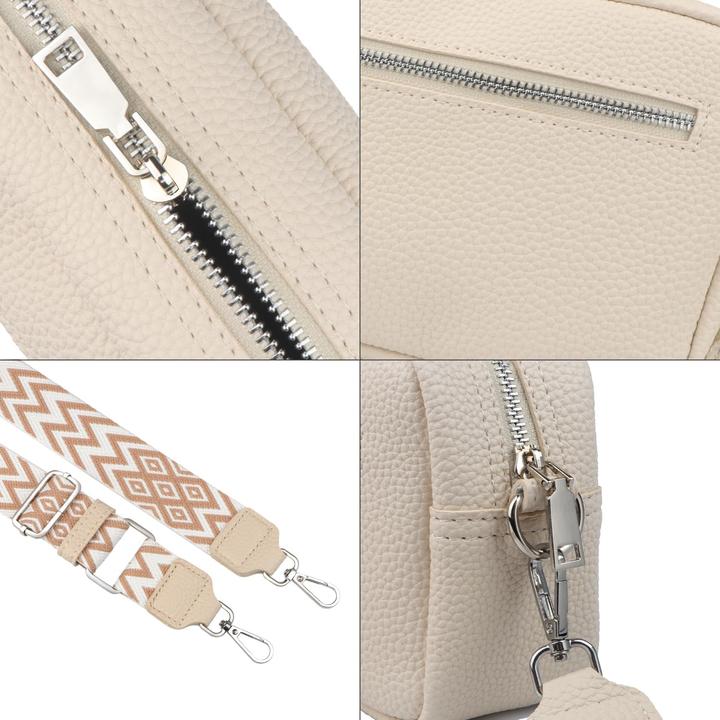 Immagine prodotto Only-Bags.Store Mini cross-body bag, borsa quadrata con ampia tracolla, alla moda
