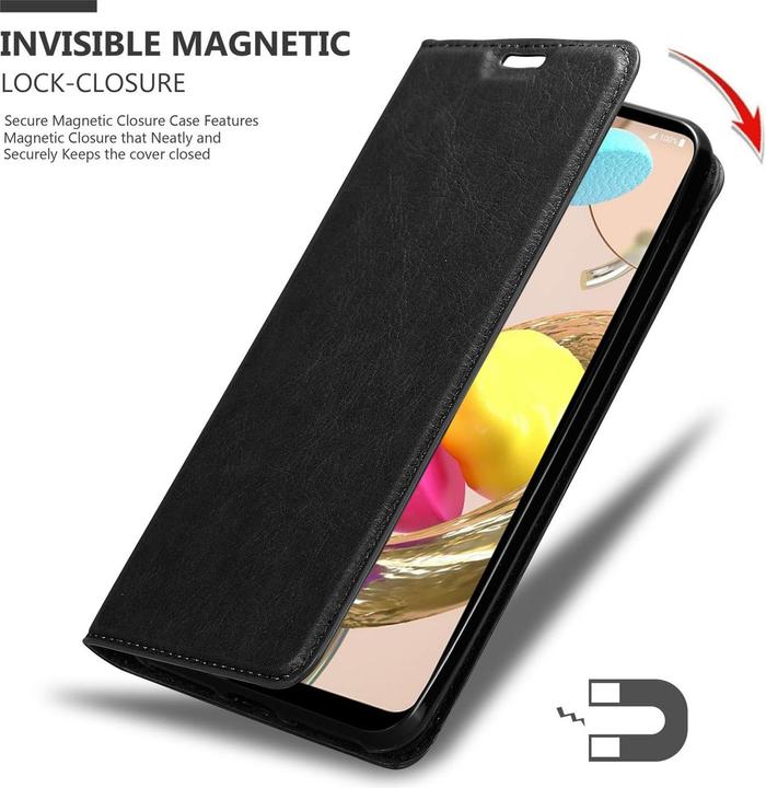 Produktbild Cadorabo Book Invisible Magnet Cover (LG K42)
