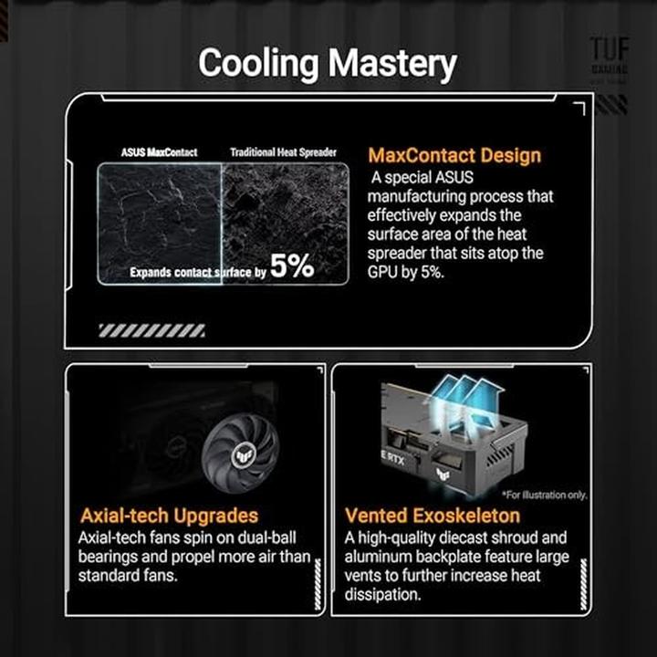 Produktbild ASUS TUF Gaming GeForce RTX 5060 Ti OC (16 GB)