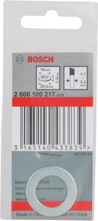 Produktbild Bosch Professional Zubehör Reduzierring für PRO Kreissägeblatt, 25.4 x 1,5 x 16 mm