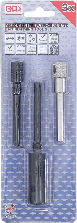 Actual product image BGS Engine Timing Tool Set for Renault 1.5, 1.9 DCI