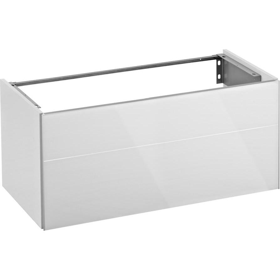 Keuco, Waschbeckenunterschrank, Waschtischunterbau ROYAL REFLEX 996x450x487mm we (99.5 x 49 x 45 cm)