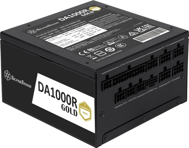Actual product image Silverstone SilvStone SST-DA1000R-GM 1000W ATX 3.0 SST-DA1000R-GM (1000 W)