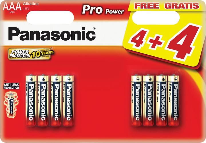 Actual product image Panasonic Micro (AAA) battery alkaline ma (8 pcs., AAA)
