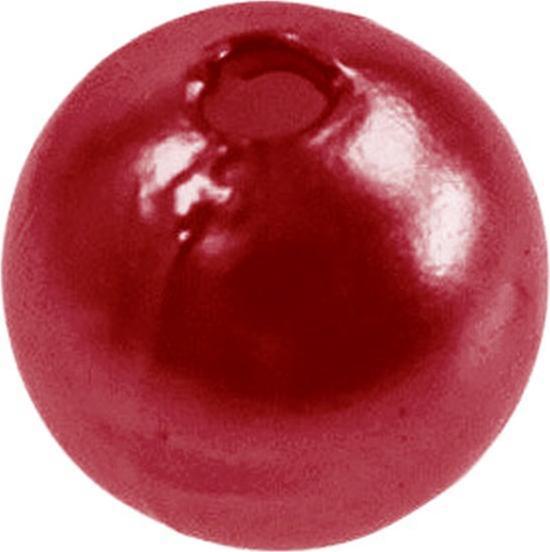 Produktbild Perlen 8mm 250 Stück rot