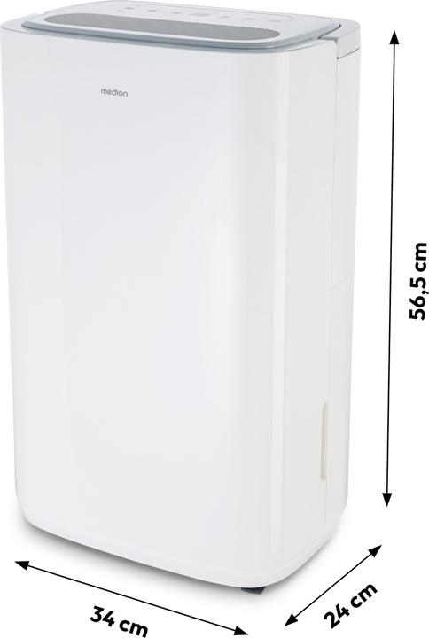 Produktbild Medion Luftentfeuchter DH20 (MD12048) (20 m², 20 l/24h)