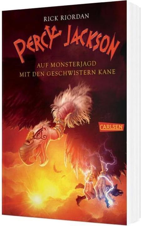 Productafbeelding Percy Jackson: Percy Jackson - Monsterjacht met de broers en zussen Kane (Rick Riordan, Duits)