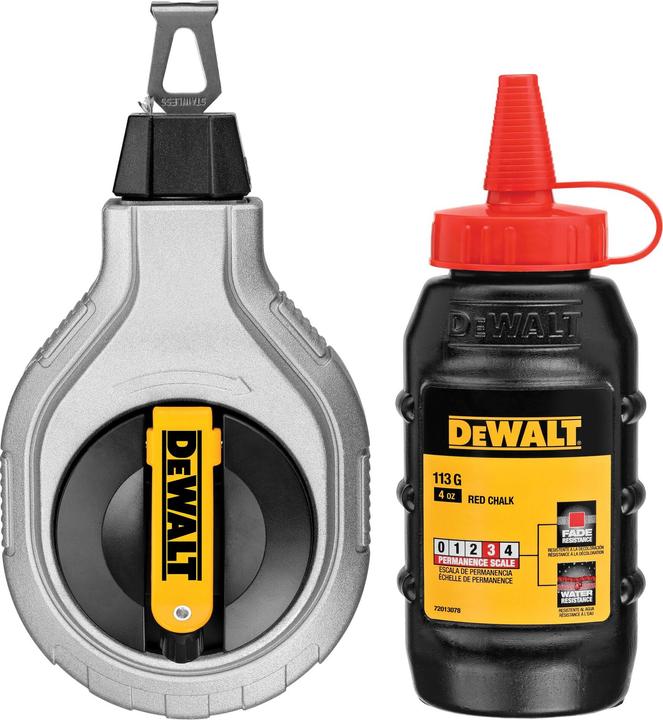 Produktbild DeWalt SchlagschnurSet 30m mit roter Kreide