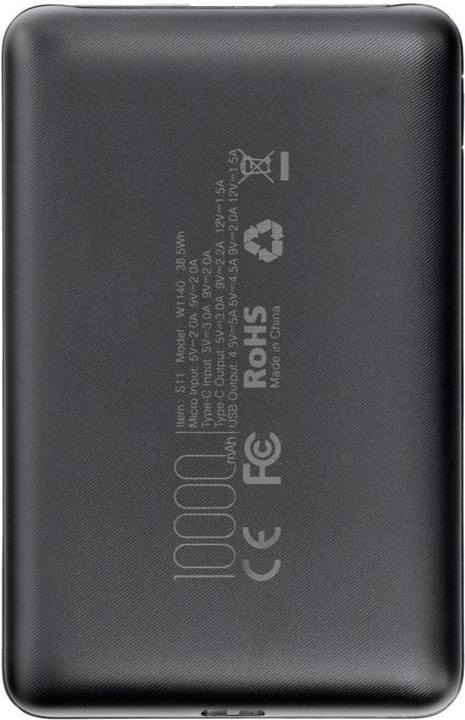 Produktbild Veger S11 Powerbank Digital - 10'000mAh (10000 mAh, 22.50 W, 22.50 Wh)