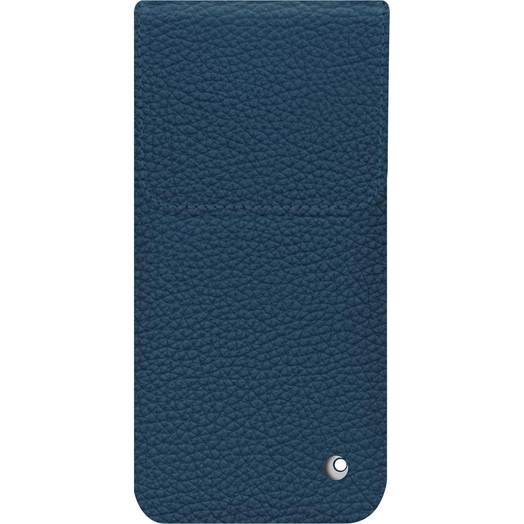Noreve Lederschutzhülle (Google Pixel 9 Pro Fold), Smartphone Hülle, Blau