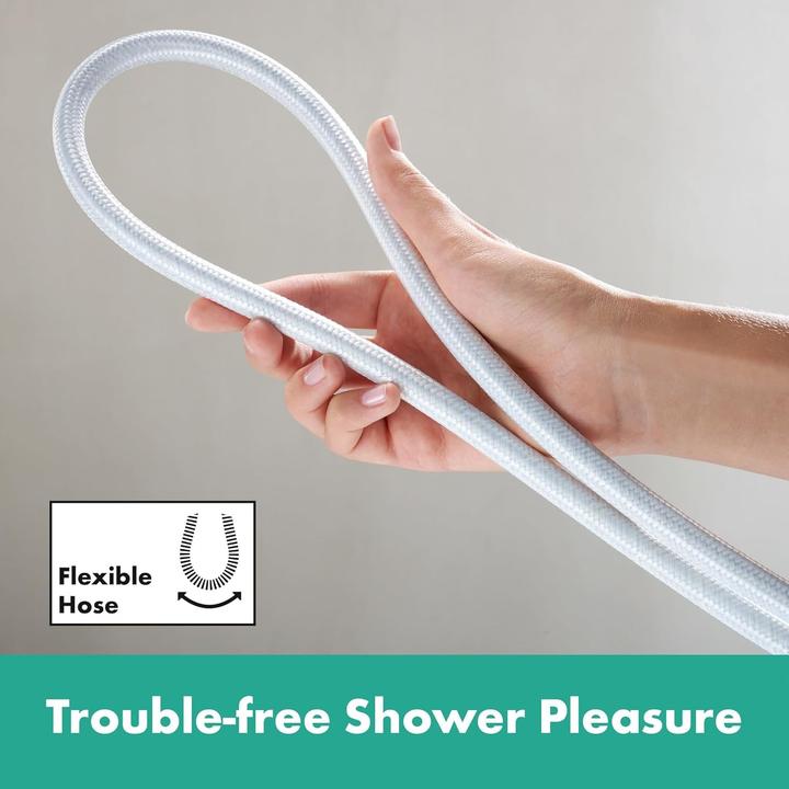 Produktbild hansgrohe Rainfinity Brauseset 130, 3jet, S Puro Brausestange 650mm, 28745 (3 Strahlarten, 14 l/min)