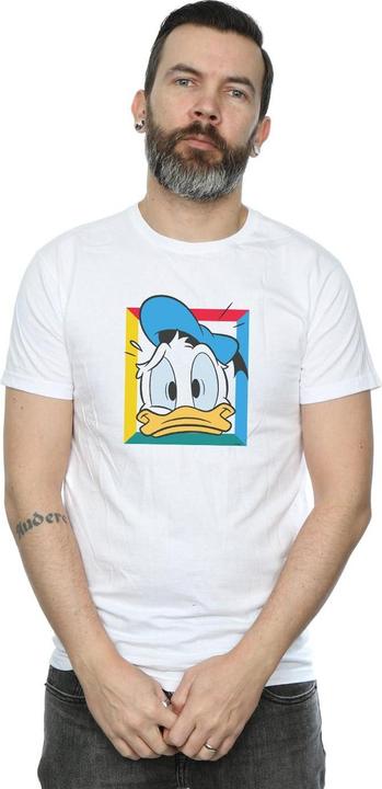 Immagine prodotto Disney Donald Duck Panicked Maglietta Uomo (5XL)