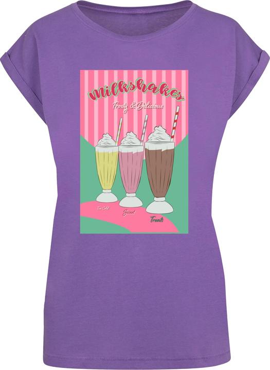 Produktbild Mister Tee MisterTee Ladies Milkshake Tee - Extended Shoulder Tee - 178079 (XS)